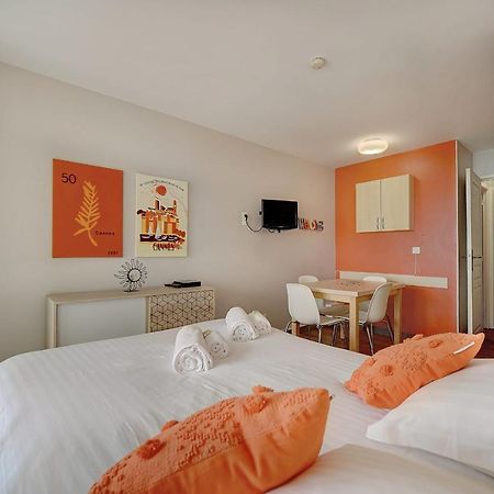 Immogroom - 2 Rooms Sea View - Swimming Pool - Terrace - Parking - Ac 칸느 외부 사진