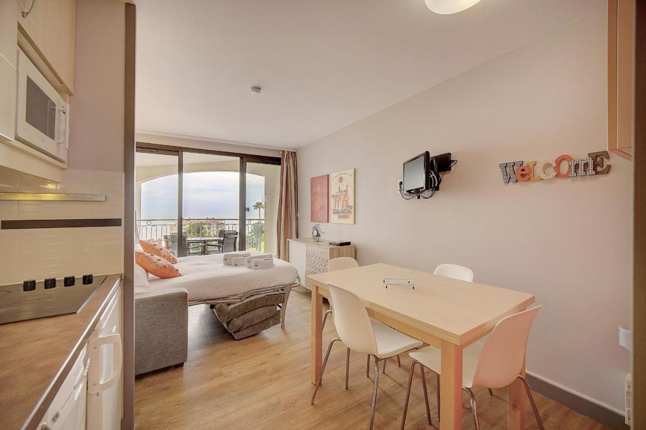 Immogroom - 2 Rooms Sea View - Swimming Pool - Terrace - Parking - Ac 칸느 외부 사진